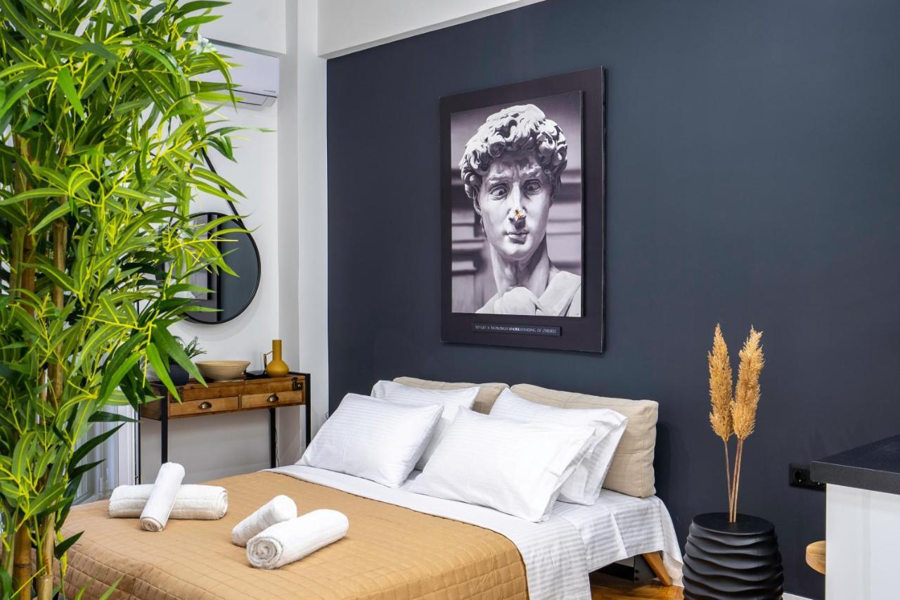 Luxury Studio Apartment In The Heart Of Atena Exterior foto